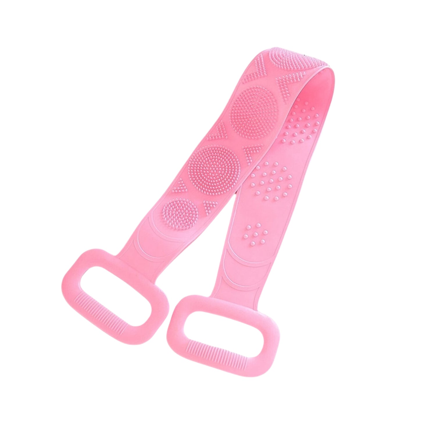 Silicone Body Back Scrubber - Double-Sided Bath Brush for Deep Cleaning & Massage (Medium Size /1pc) Silicone Body Back Scrubber - Double-Sided Bath Brush for Deep Cleaning & Massage (Medium Size /1pc)